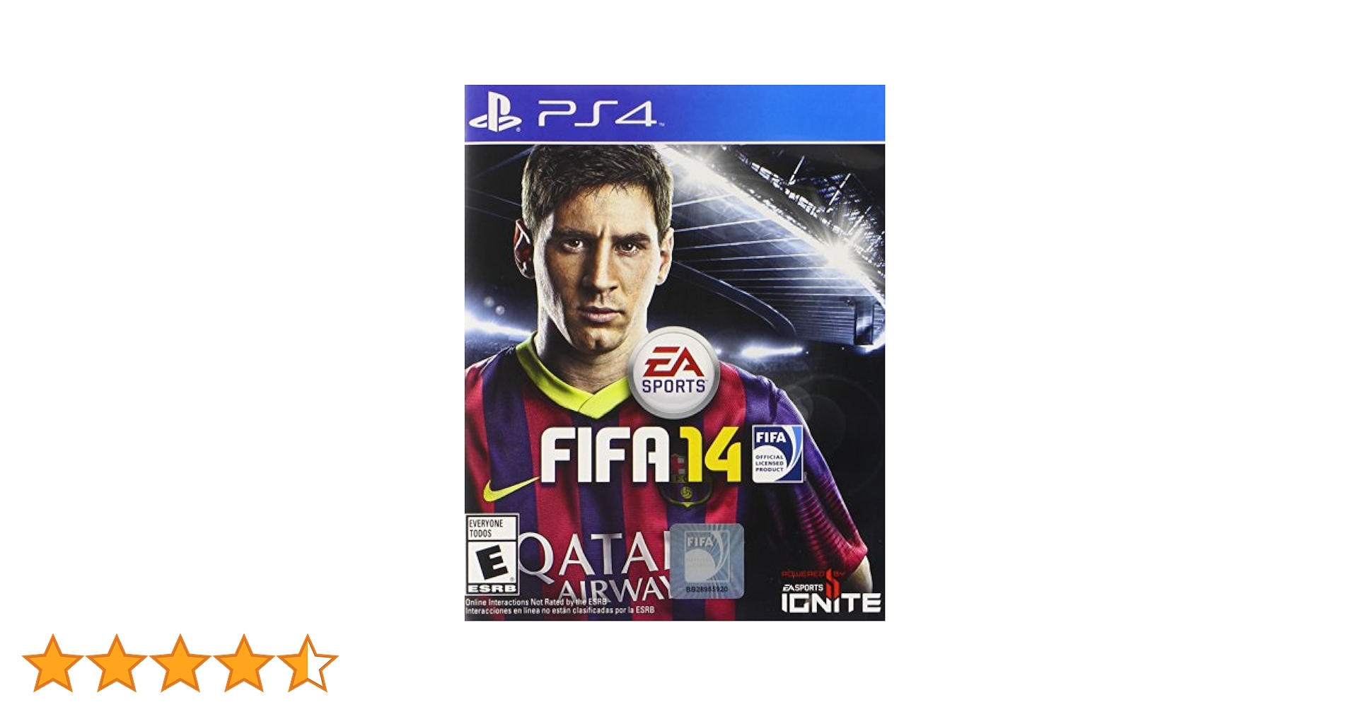 PS4 FIFA18 非売品ゲームポスター PS4 FIFA18 非売品ゲームポスター